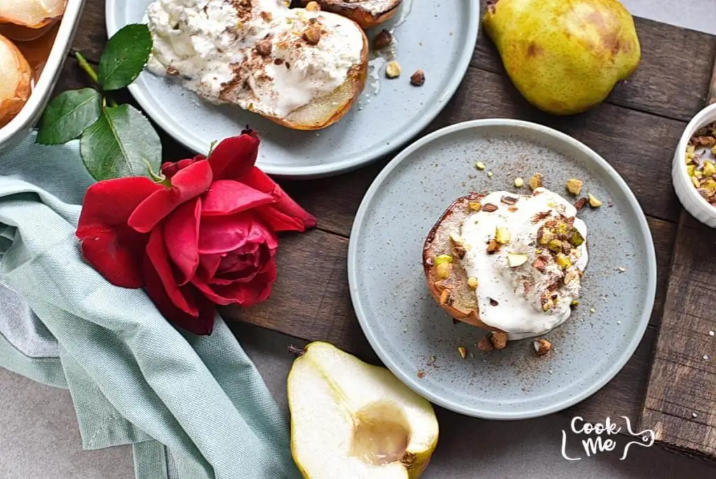 Gluten Free Baked Pears