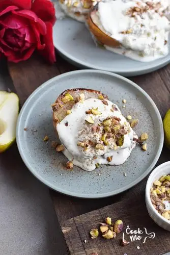Gluten Free Baked Pears