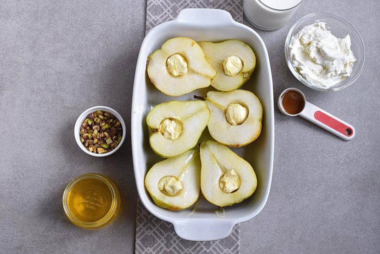 Step 4 - Gluten Free Baked Pears