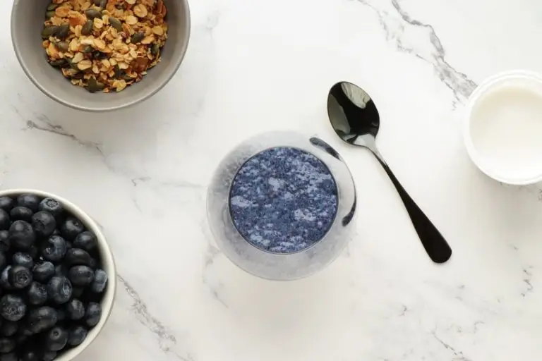 Step 3 - Blueberry Butterfly Pea Flower Parfait