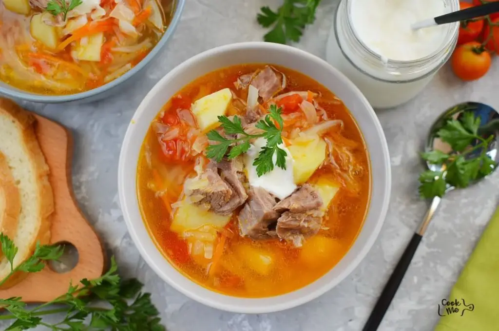 Cabbage Beef Soup