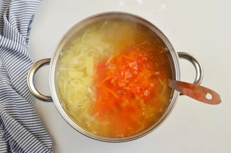 Step 6 - Cabbage Beef Soup