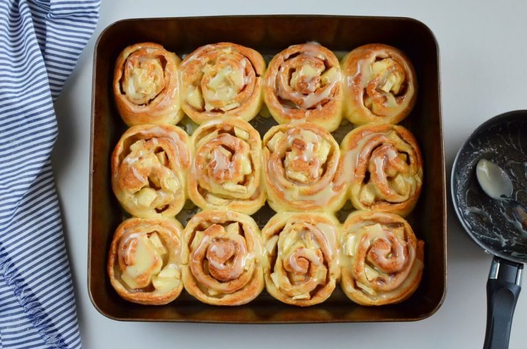 Step 12 - Caramel Apple Cinnamon Rolls