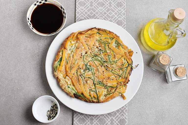 Step 5 - Chinese-Style Pumpkin Omelet