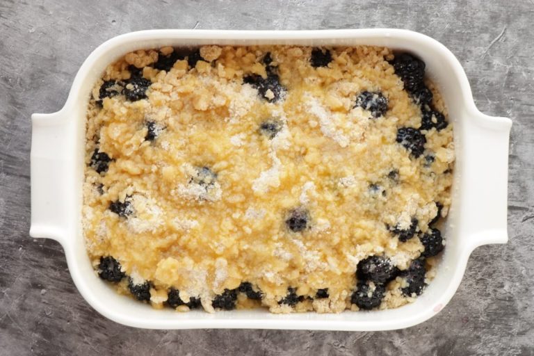 Step 5 - Easy Blackberry Cobbler