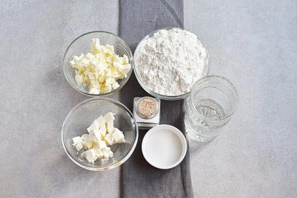 Ingredients for Easy Tart Crust