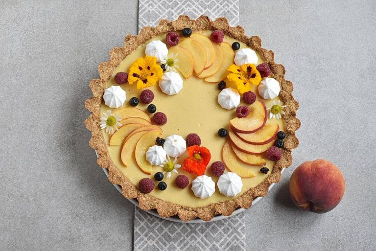 Step 11 - Gluten-Free Pretty Peach Tart