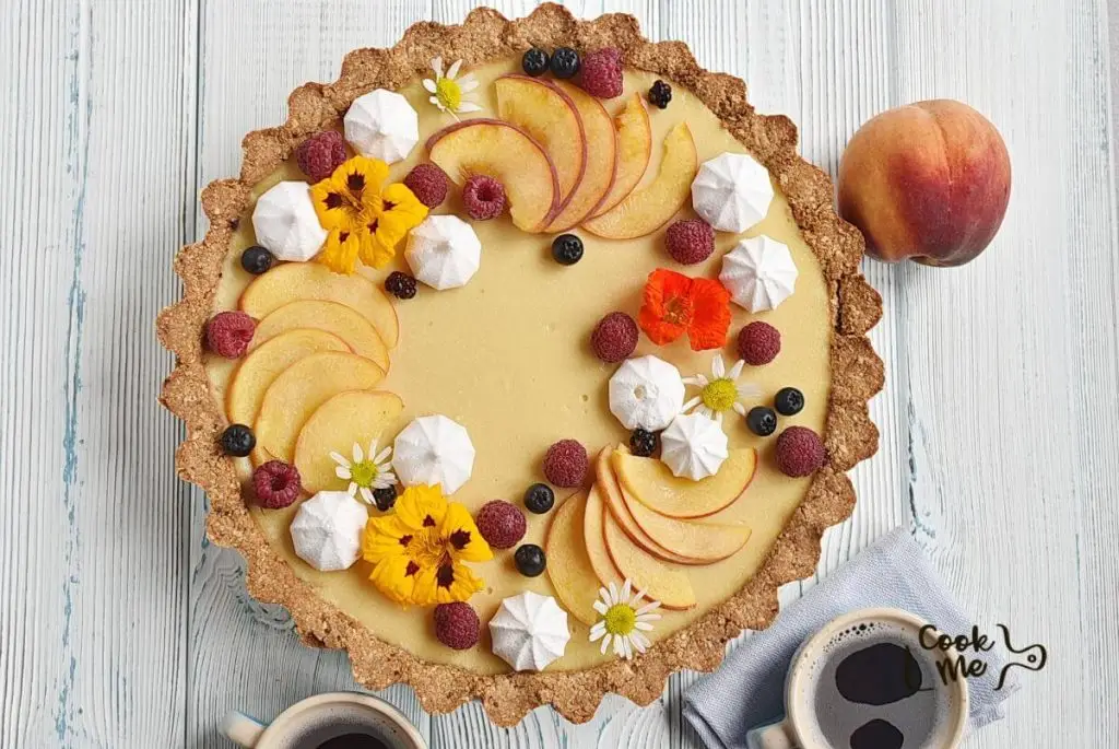 Gluten-Free Pretty Peach Tart