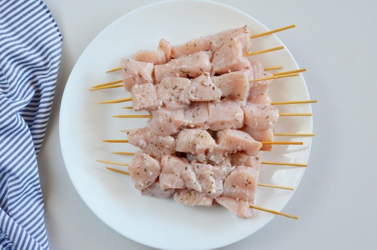 Step 5 - Greek Lemon Chicken Skewers with Tzatziki