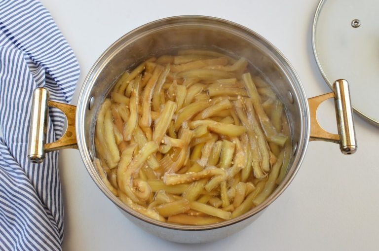 Step 3 - Italian Pickled Eggplant
