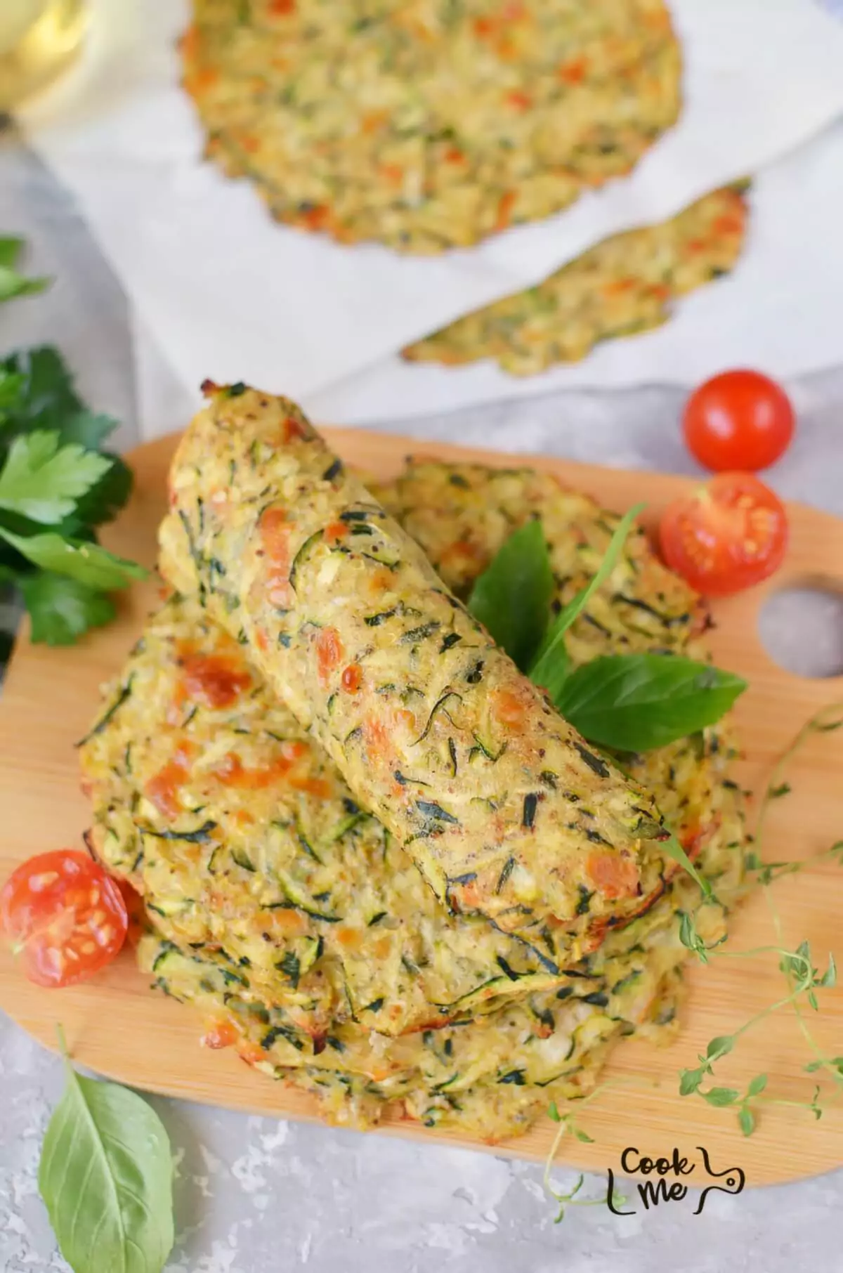 Keto Zucchini Tortillas
