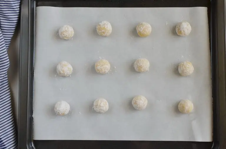 Step 8 - Lemon Crinkle Cookies