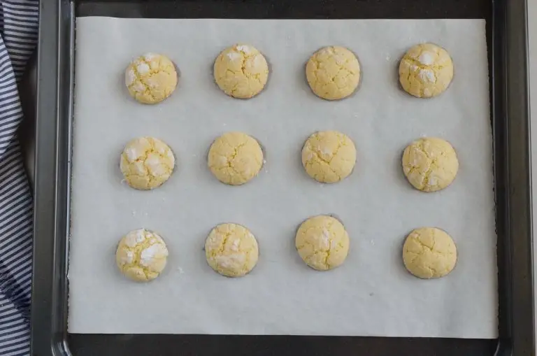 Step 9 - Lemon Crinkle Cookies