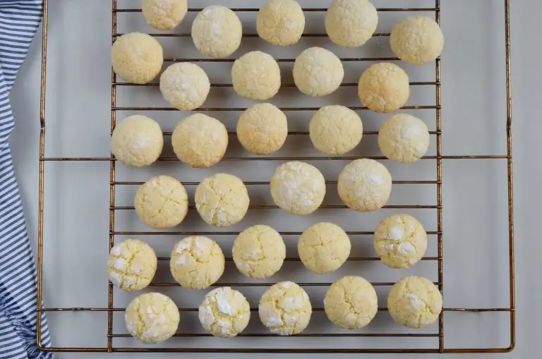 Step 10 - Lemon Crinkle Cookies