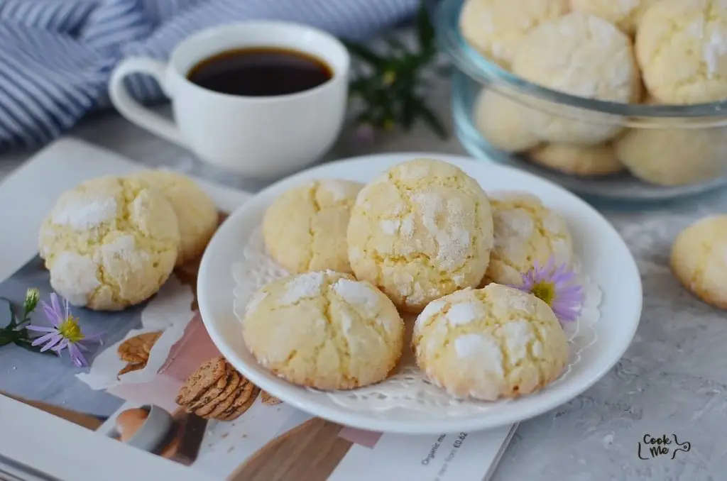 Lemon Crinkle Cookies