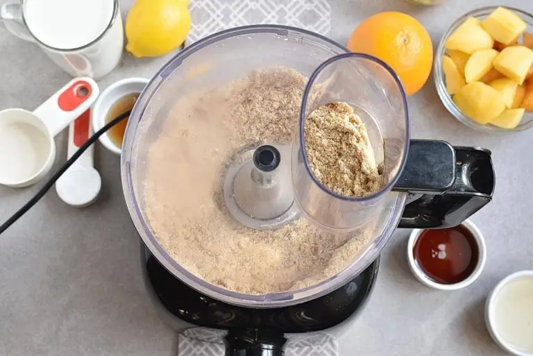 Step 1 - No-Bake Peach and Mango Tart