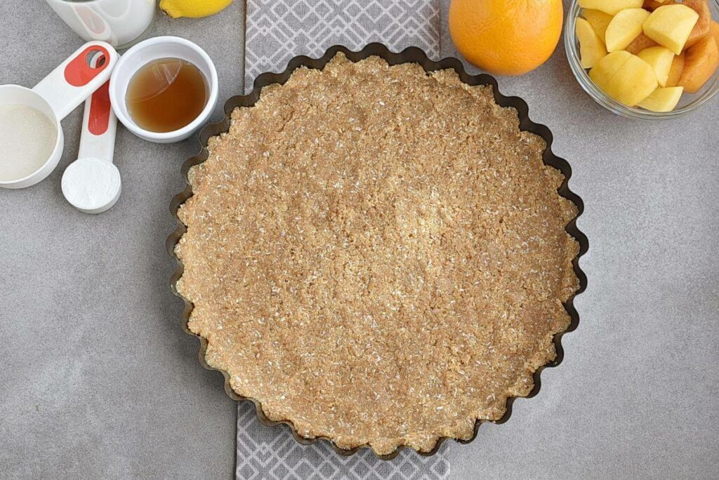 No-Bake Peach and Mango Tart recipe - step 3