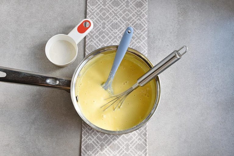 Step 5 - No-Bake Peach and Mango Tart