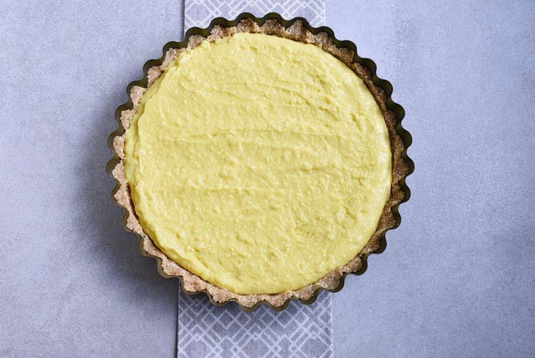 Step 6 - No-Bake Peach and Mango Tart