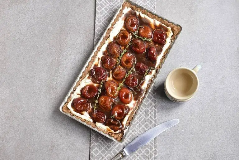 Step 7 - No-Bake Plum Tart with Mascarpone