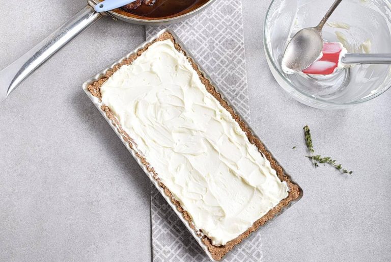 Step 6 - No-Bake Plum Tart with Mascarpone