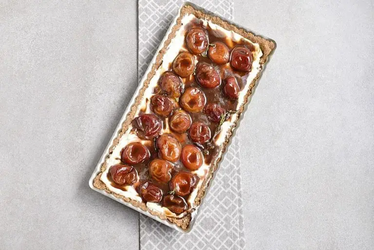 Step 6 - No-Bake Plum Tart with Mascarpone