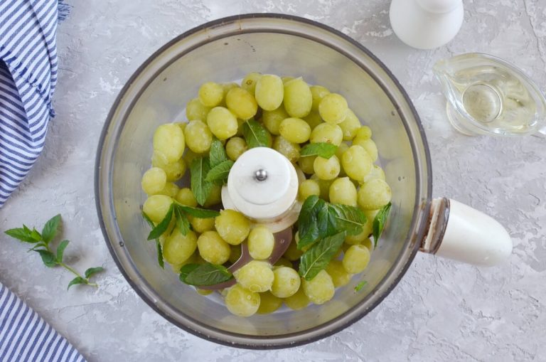 Step 1 - No-Churn Vegan Grape Sorbet