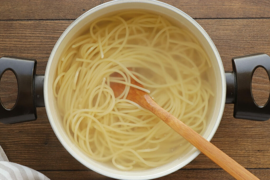 Pasta with Zucchini recipe - step 1
