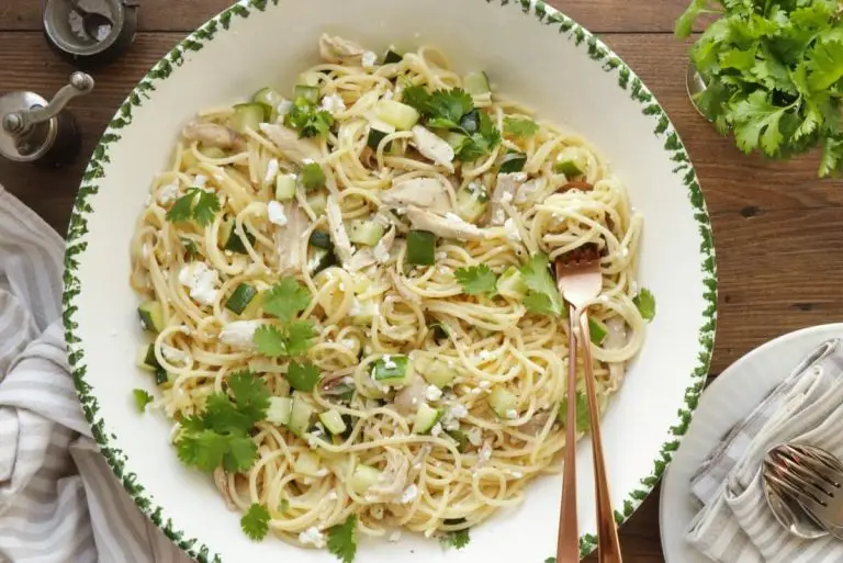 Step 5 - Pasta with Zucchini