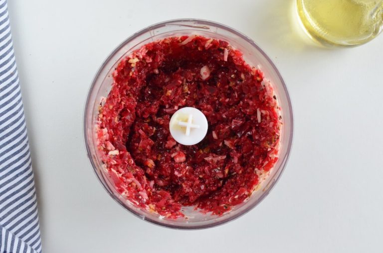 Step 5 - Roasted Beet Pesto