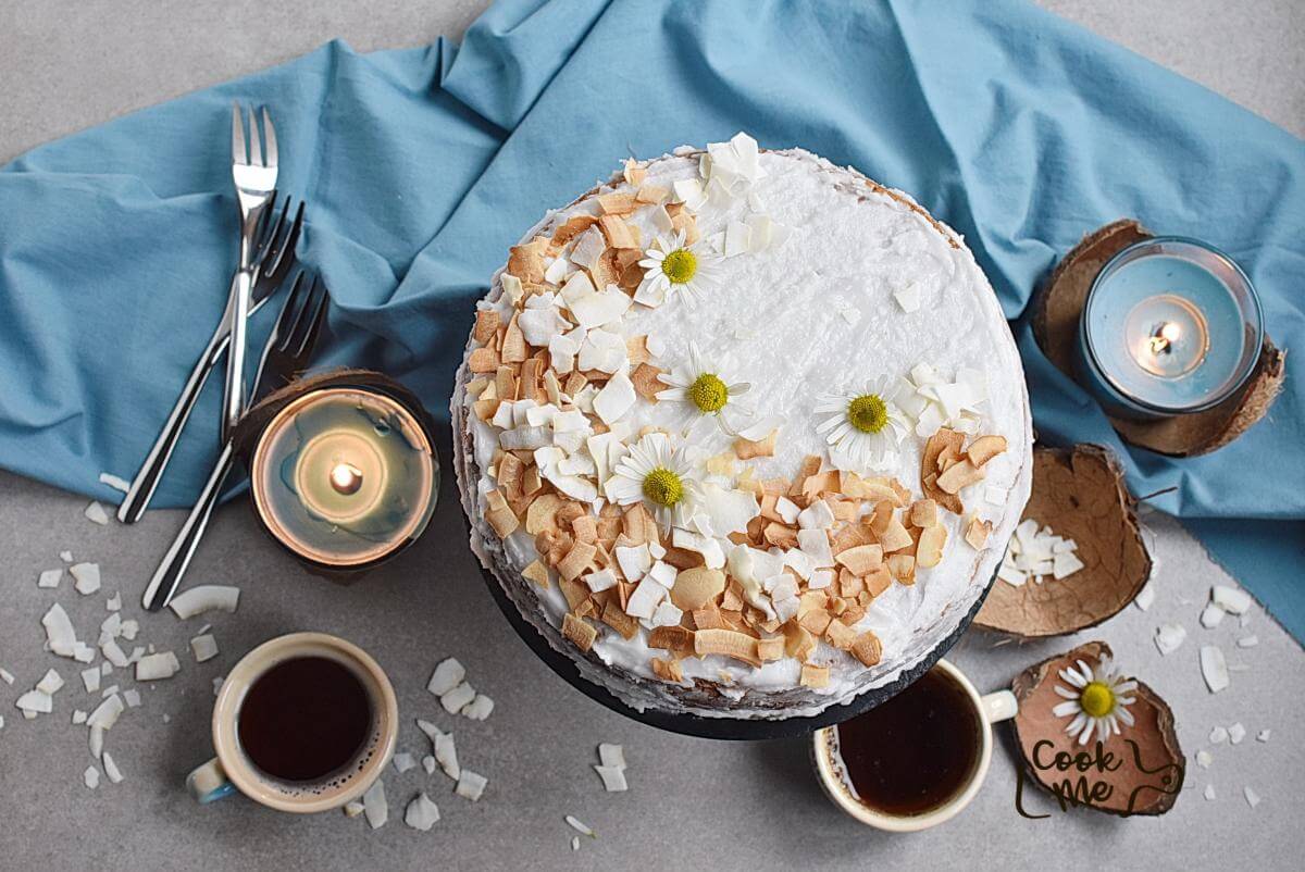 Vegan Coconut Cake