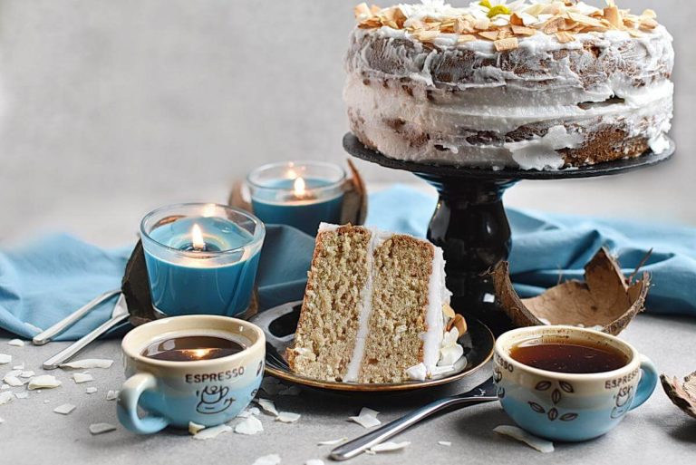 Step 11 - Vegan Coconut Cake