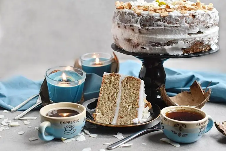 Step 11 - Vegan Coconut Cake