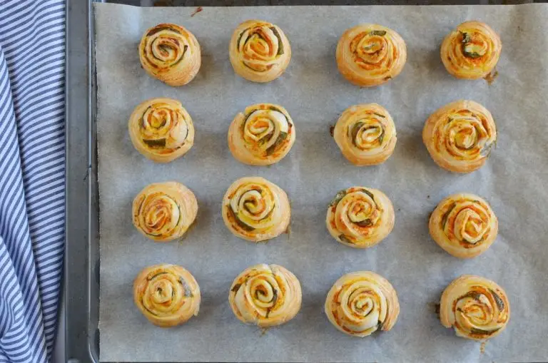Step 5 - Vegan Pumpkin Basil Pinwheels