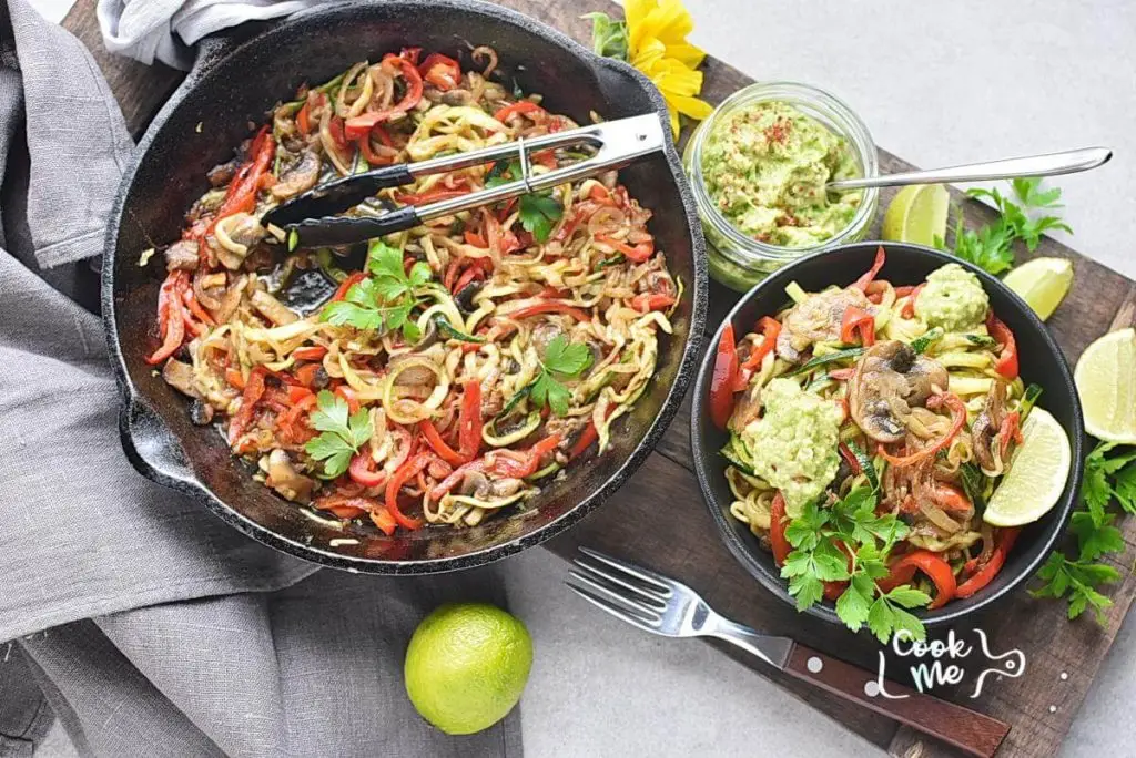 Veggie Fajita Zoodles