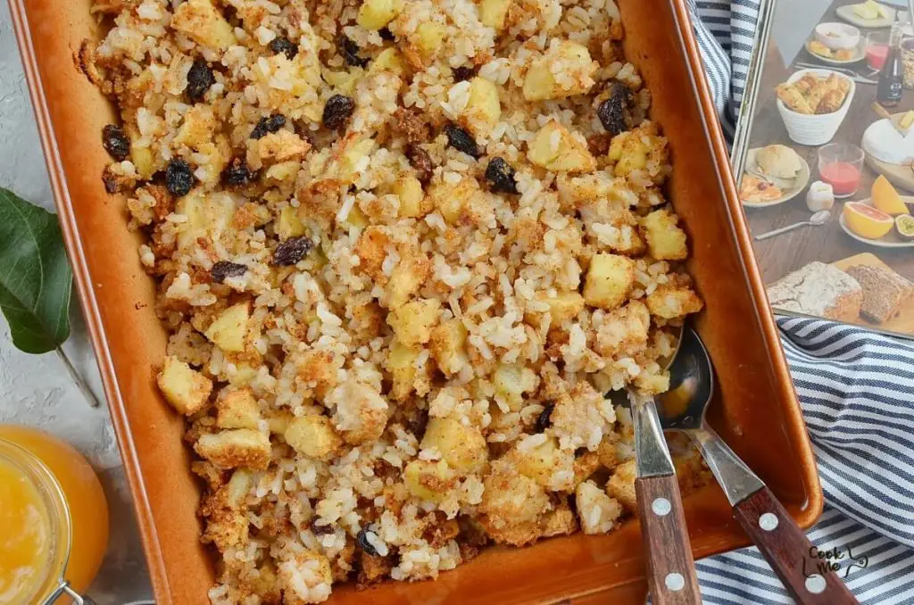 Apple Rice Pudding