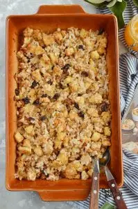 Apple Rice Pudding