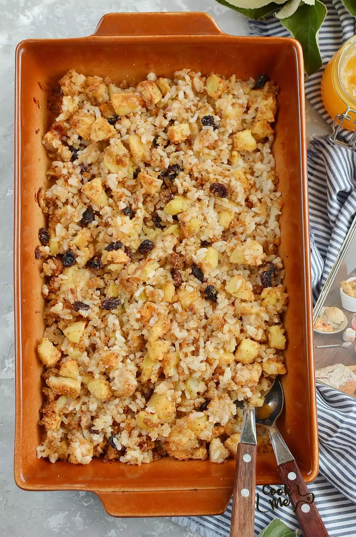 Apple Rice Pudding