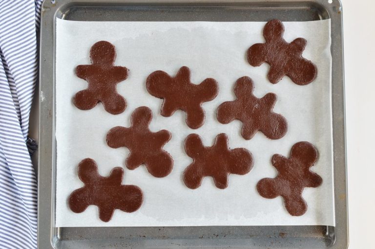 Step 6 - Bittersweet Chocolate Skeleton Cookies