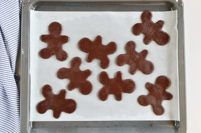 Step 6 - Bittersweet Chocolate Skeleton Cookies