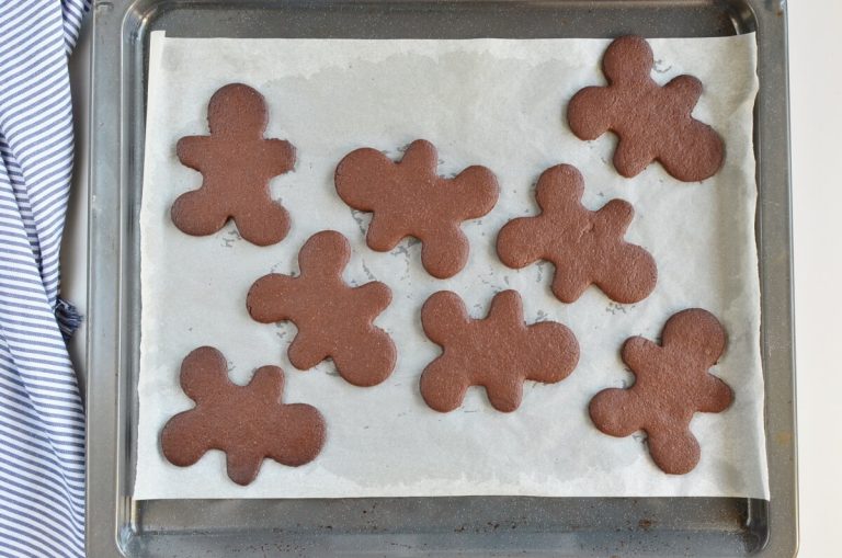 Step 7 - Bittersweet Chocolate Skeleton Cookies