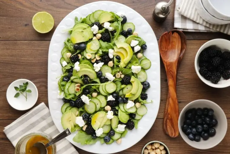 Step 3 - Blackberry, Avocado and Arugula Salad
