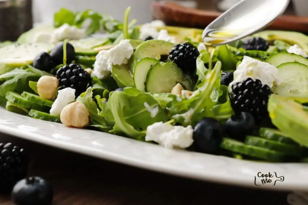 Blackberry, Avocado and Arugula Salad
