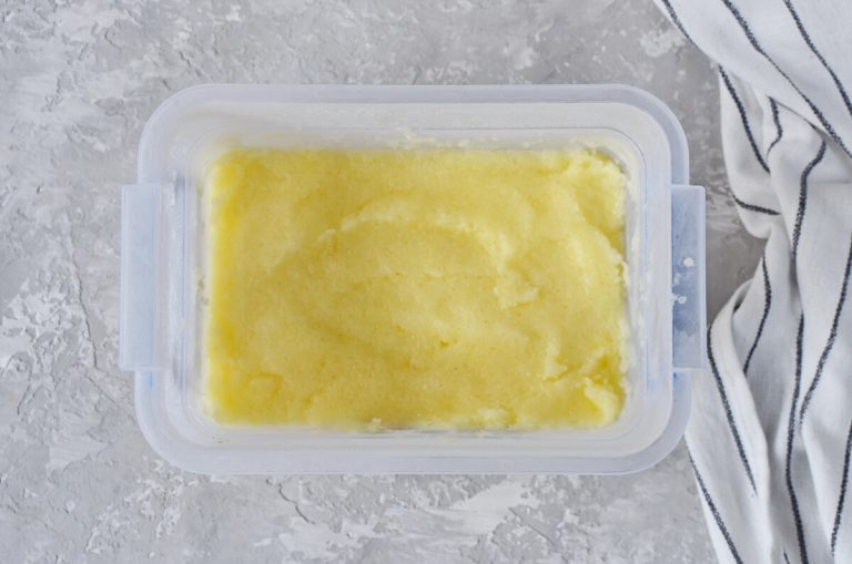 Step 5 - Creamy Pineapple Sorbet