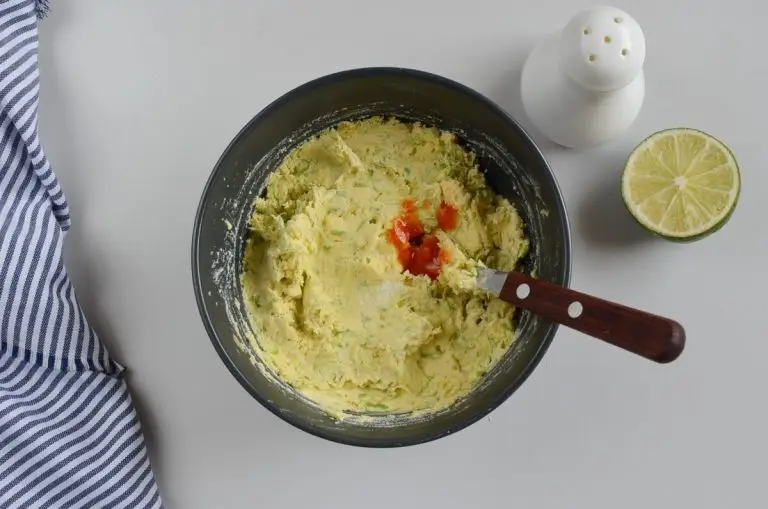 Step 3 - Devilish Avocado Sriracha Deviled Eggs