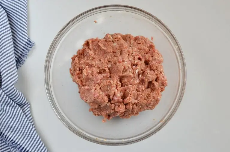 Step 1 - Easy Beef Rissoles with Crunchy Salsa