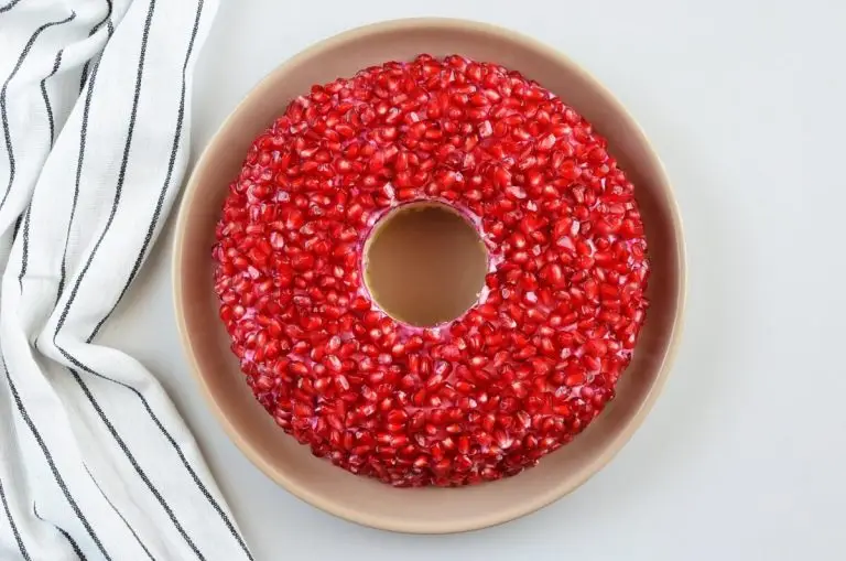 Step 9 - Russian Garnet Bracelet Salad