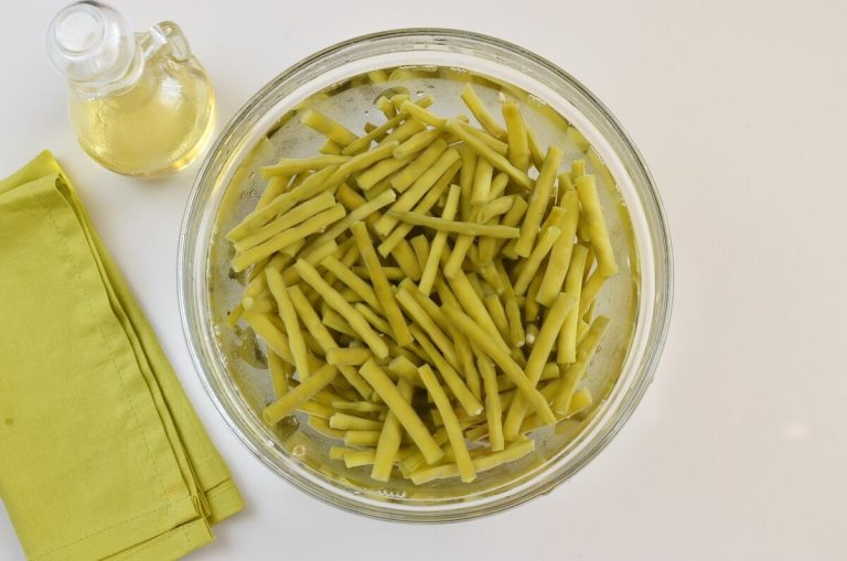 Step 4 - Green Beans with Orange and Almond Gremolata