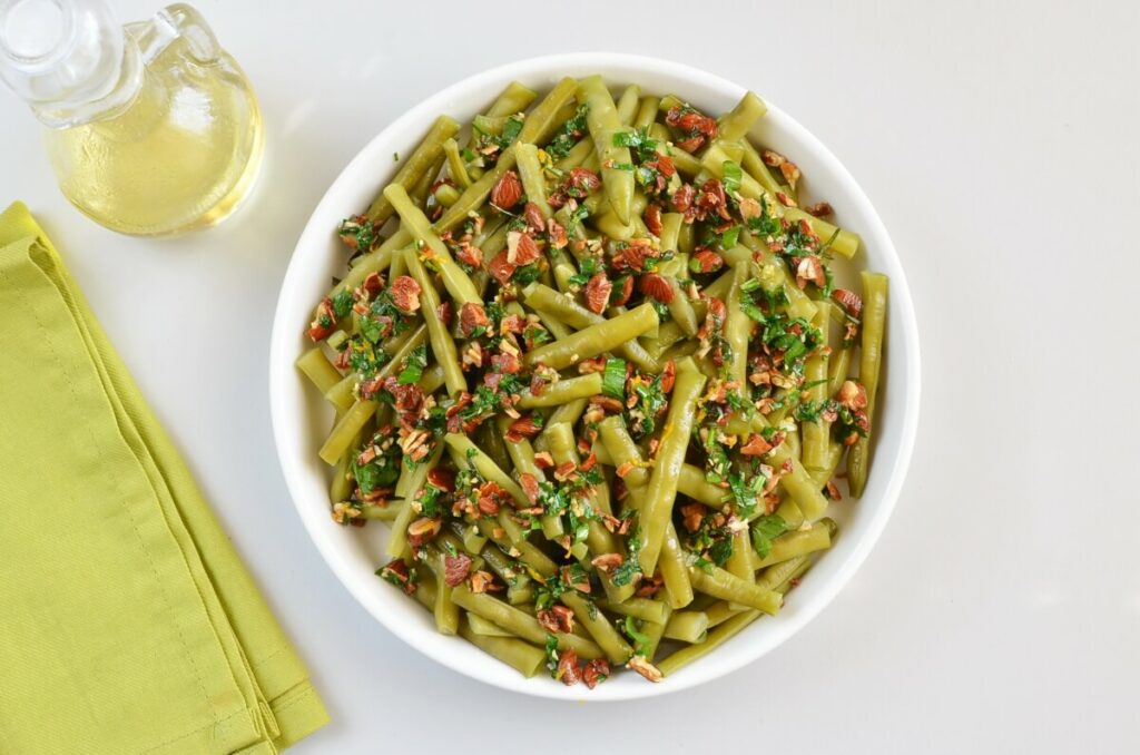 How to serve Green Beans with Orange and Almond Gremolata