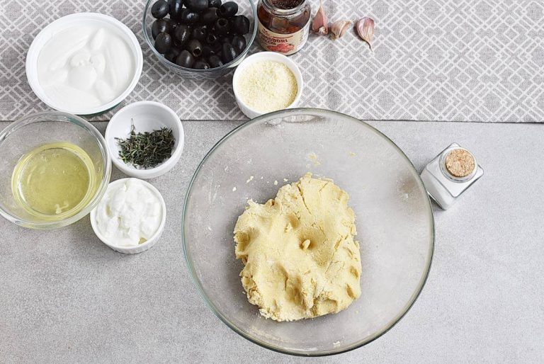 Step 3 - Halloween Jack Skellington Ricotta Olive Tarts